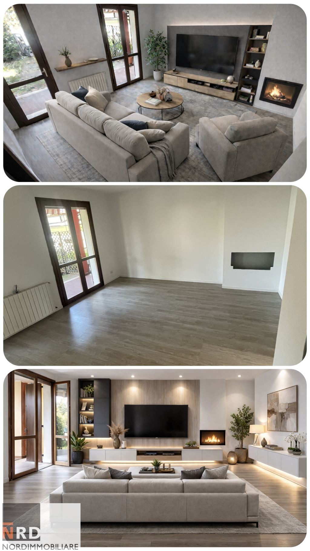 Bella Villa a schiera Laterale pronta da abitare