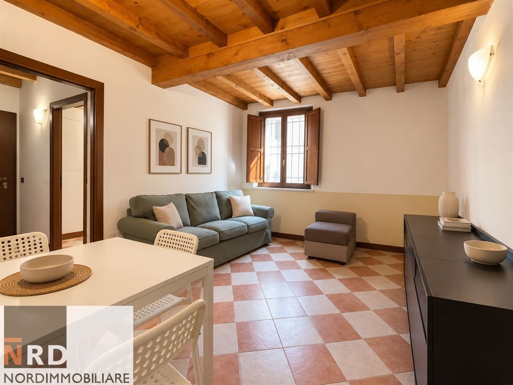 Bilocale piano terra in casa mantovana